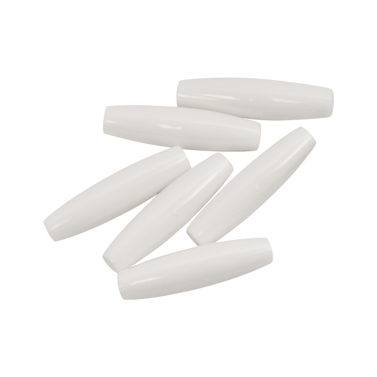 Craft Imitation Bone Bead - 1.5", 100 Pack