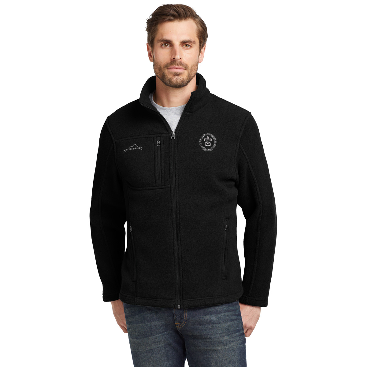 Commissioner Eddie Bauer Fleece Jacket - Men's S-4XL 2 Commissioner Eddie Bauer Fleece Jacket - Men's S-4XL