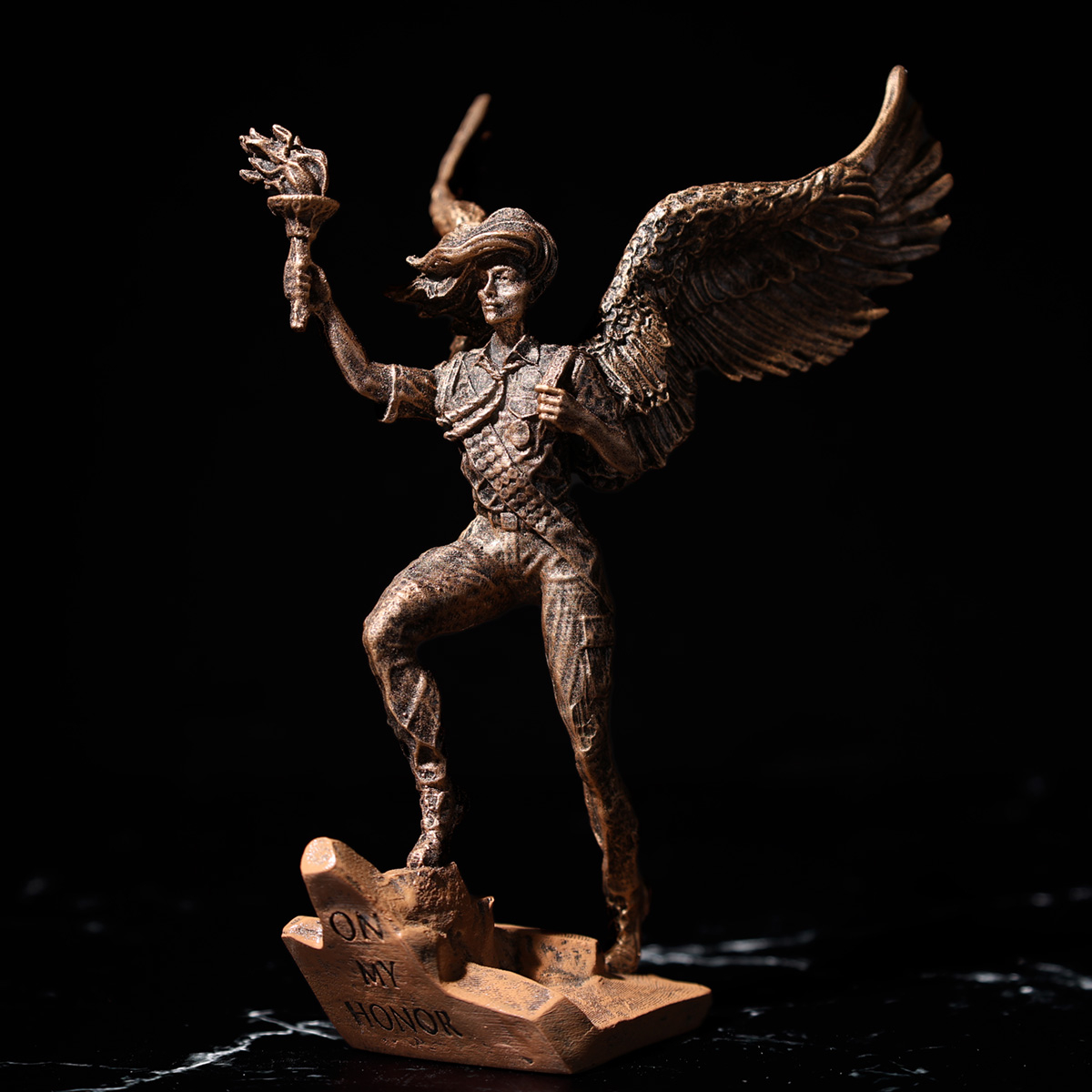 Ascending Eagle Statue