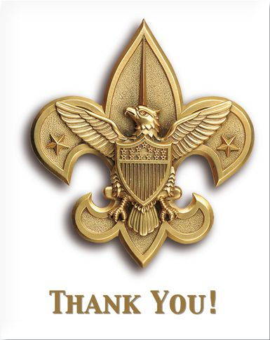 BSA Thank You Cards, 20pk