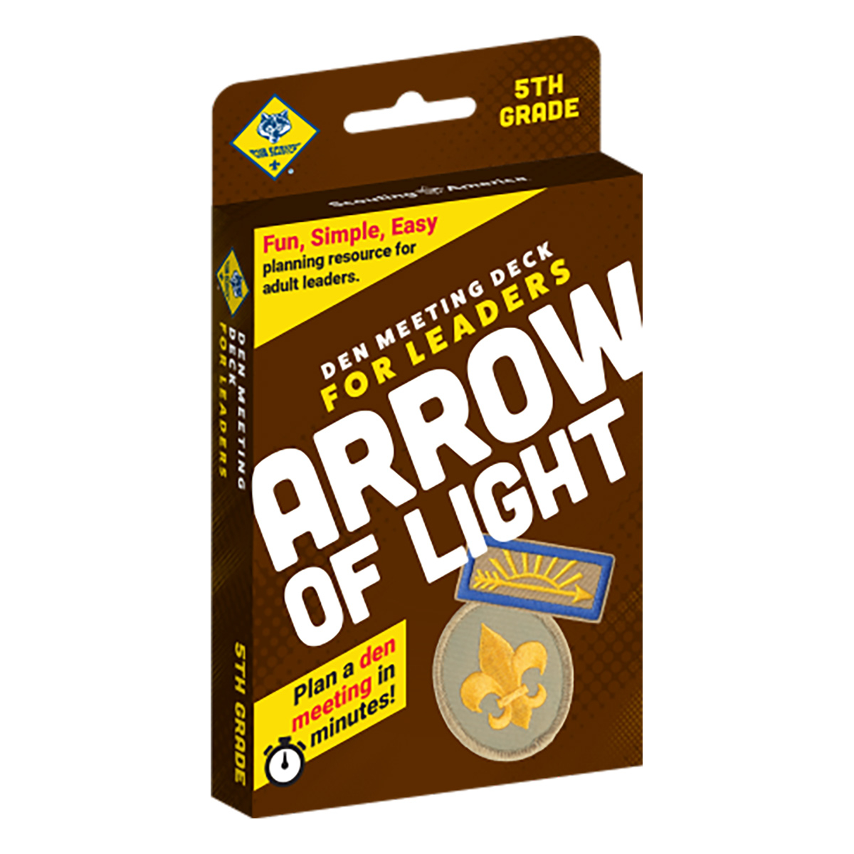 Arrow of Light Den Meeting Deck