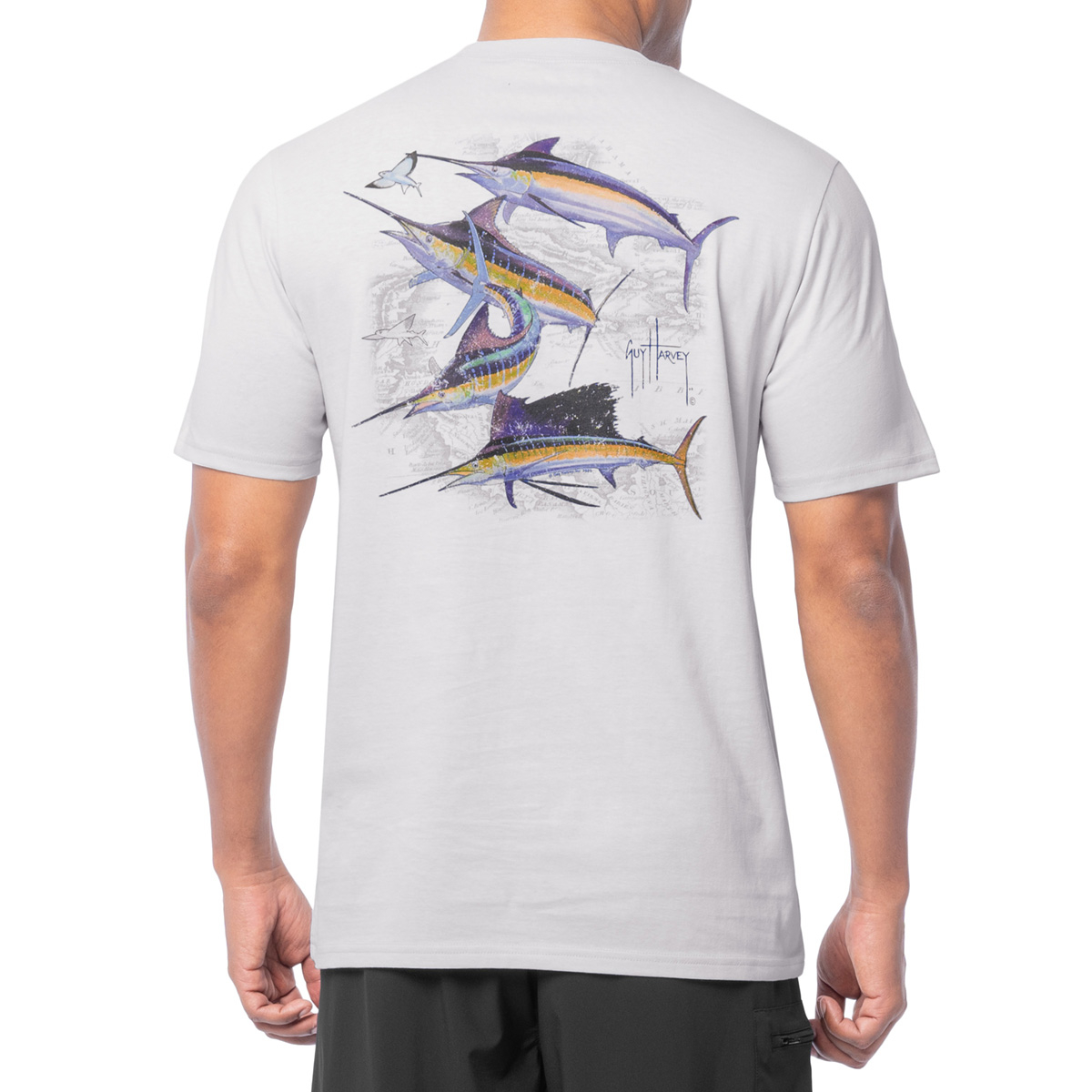 Guy Harvey Bill Collector Short Sleeve Pocket Tee