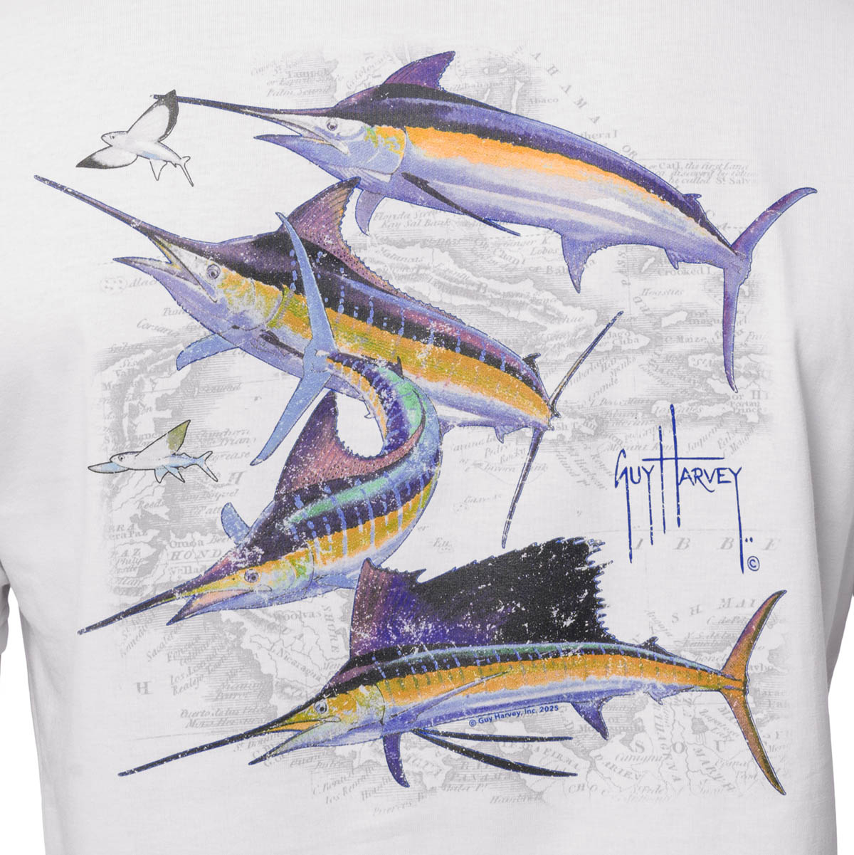 Guy Harvey Bill Collector Short Sleeve Pocket Tee