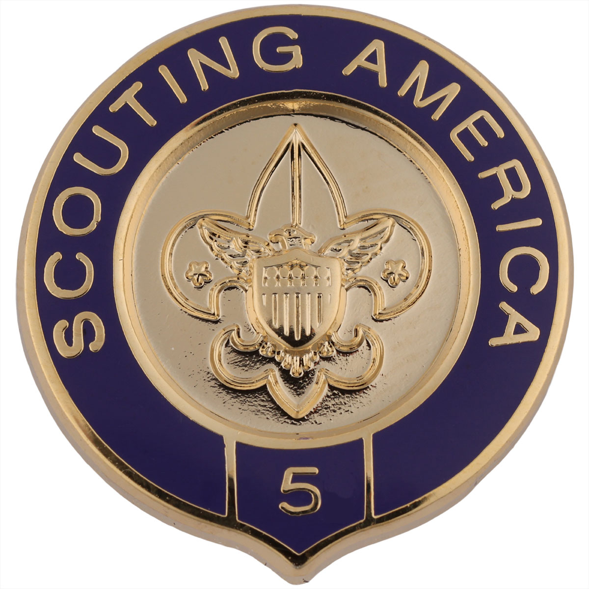 Scouting America Veteran Scouter Service Pin