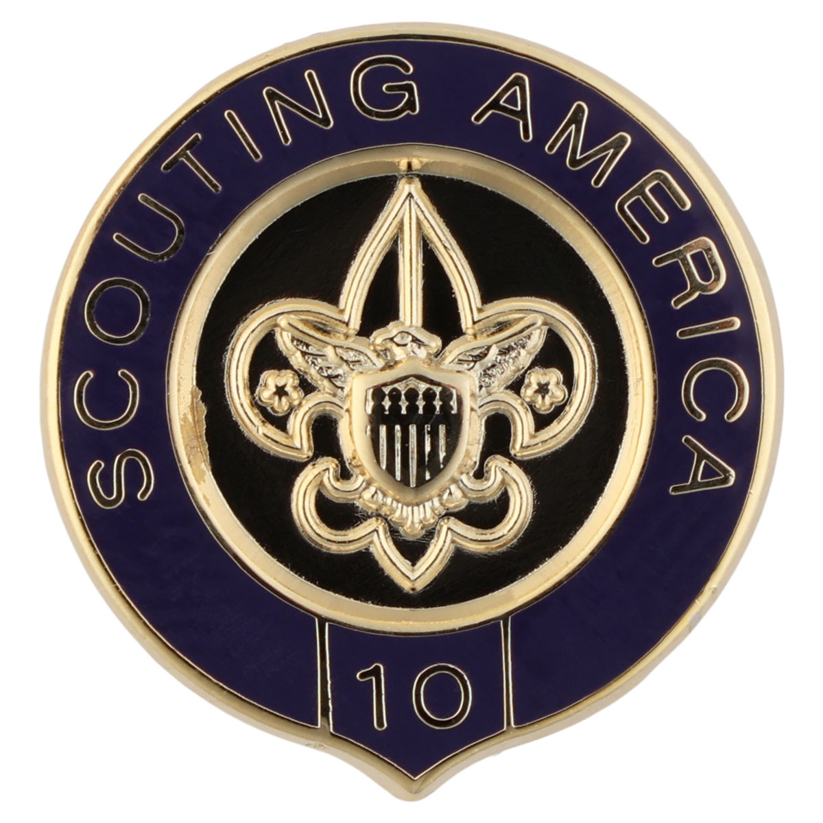 Scouting America Veteran Scouter Service Pin