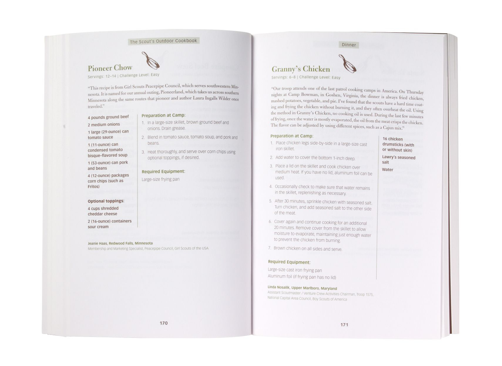 The Scout's Outdoor Cookbook 3 The Scout's Outdoor Cookbook