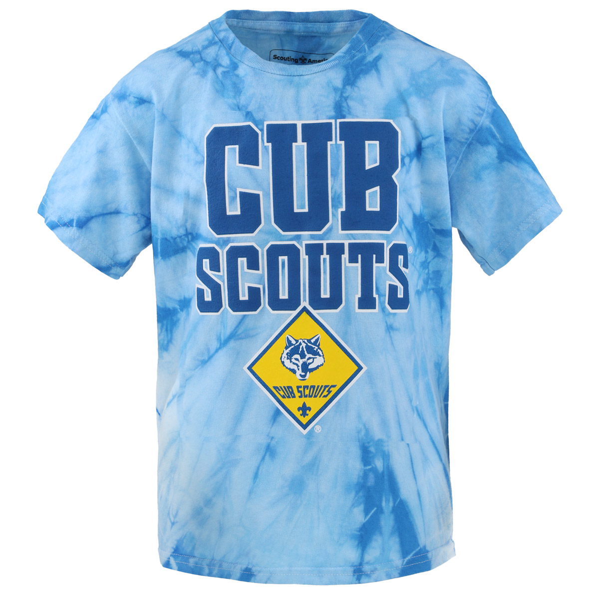 Cub Scout Tie-Dye Tee, Youth S-XL