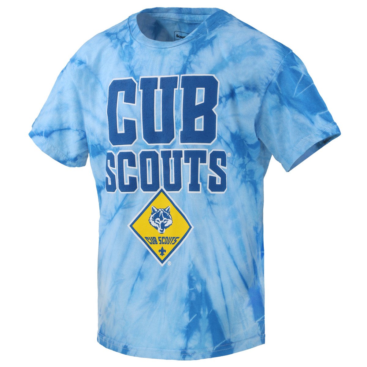 Cub Scout Tie-Dye Tee, Youth S-XL