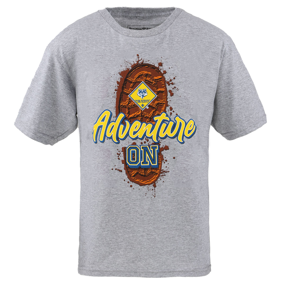Cub Scout Adventure On Youth Tee -Youth S-XL 8 Cub Scout Adventure On Youth Tee -Youth S-XL