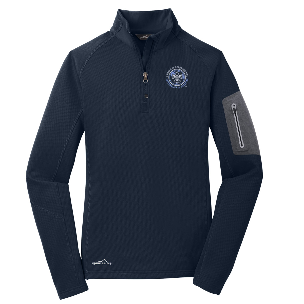 International Committee Eddie Bauer 1/2" Zip, Women's S-3XL