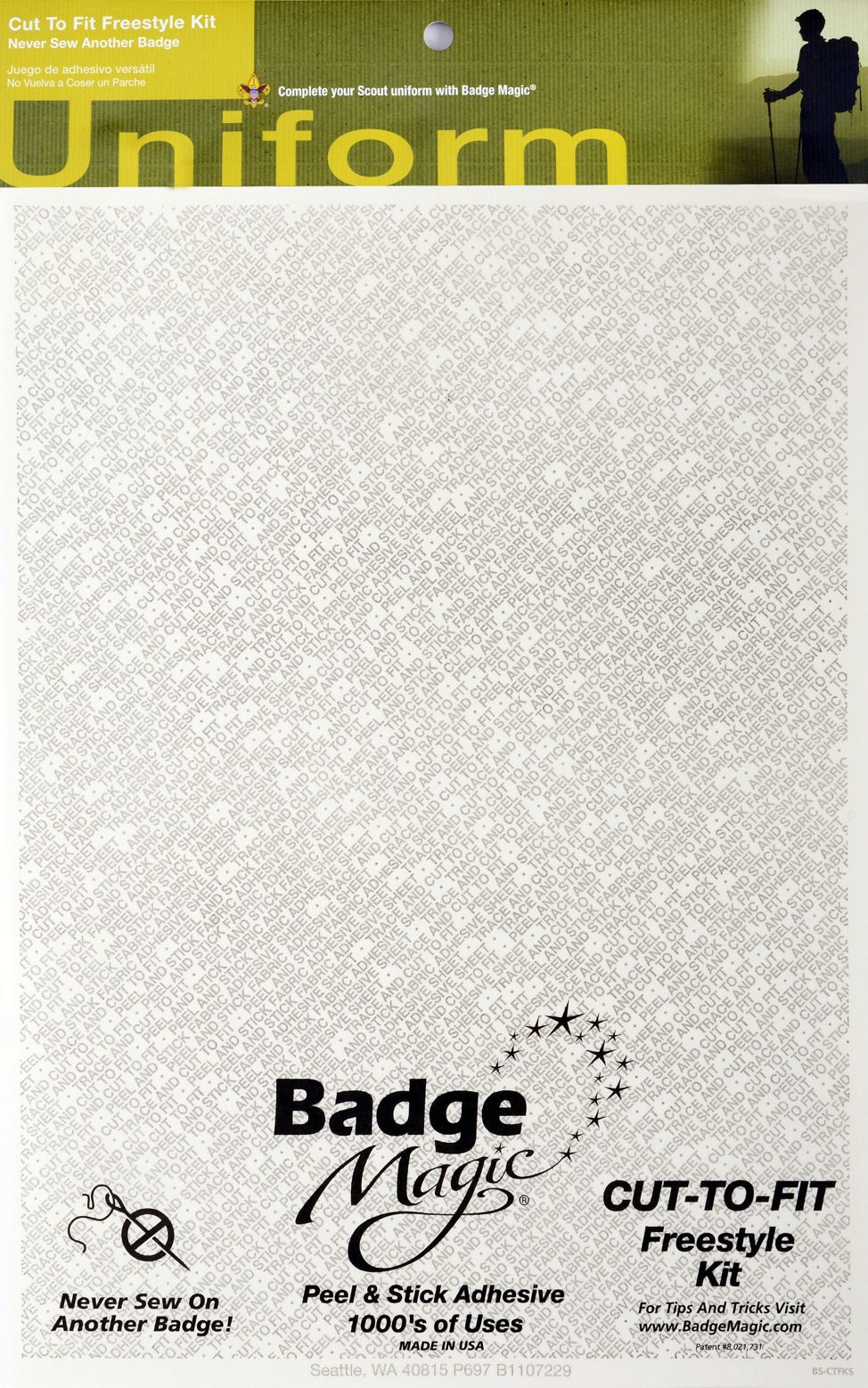 BSA Badge Magic Cut to Fit Kit