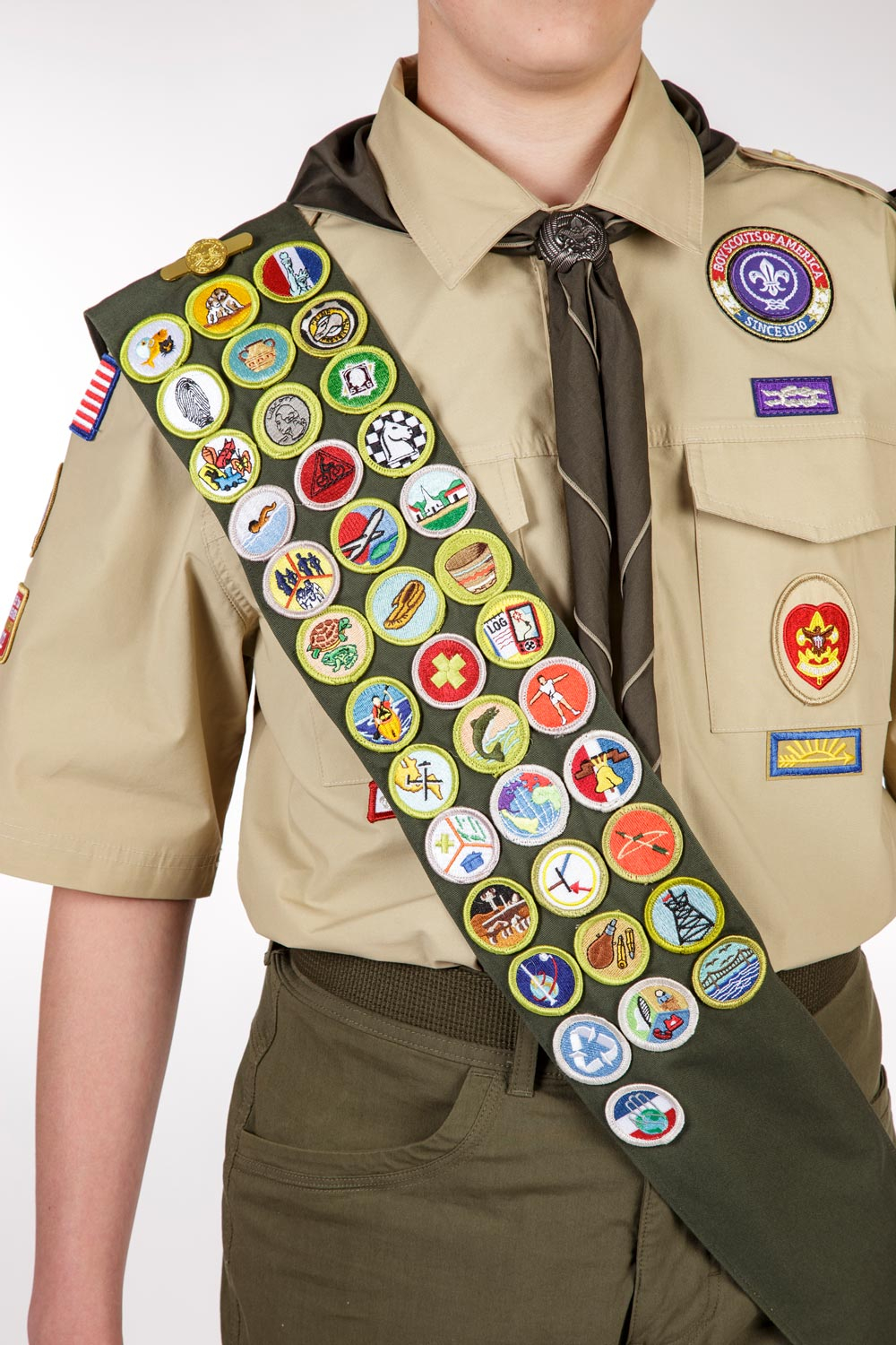 Scouts BSA Merit Badge Sash, 30"