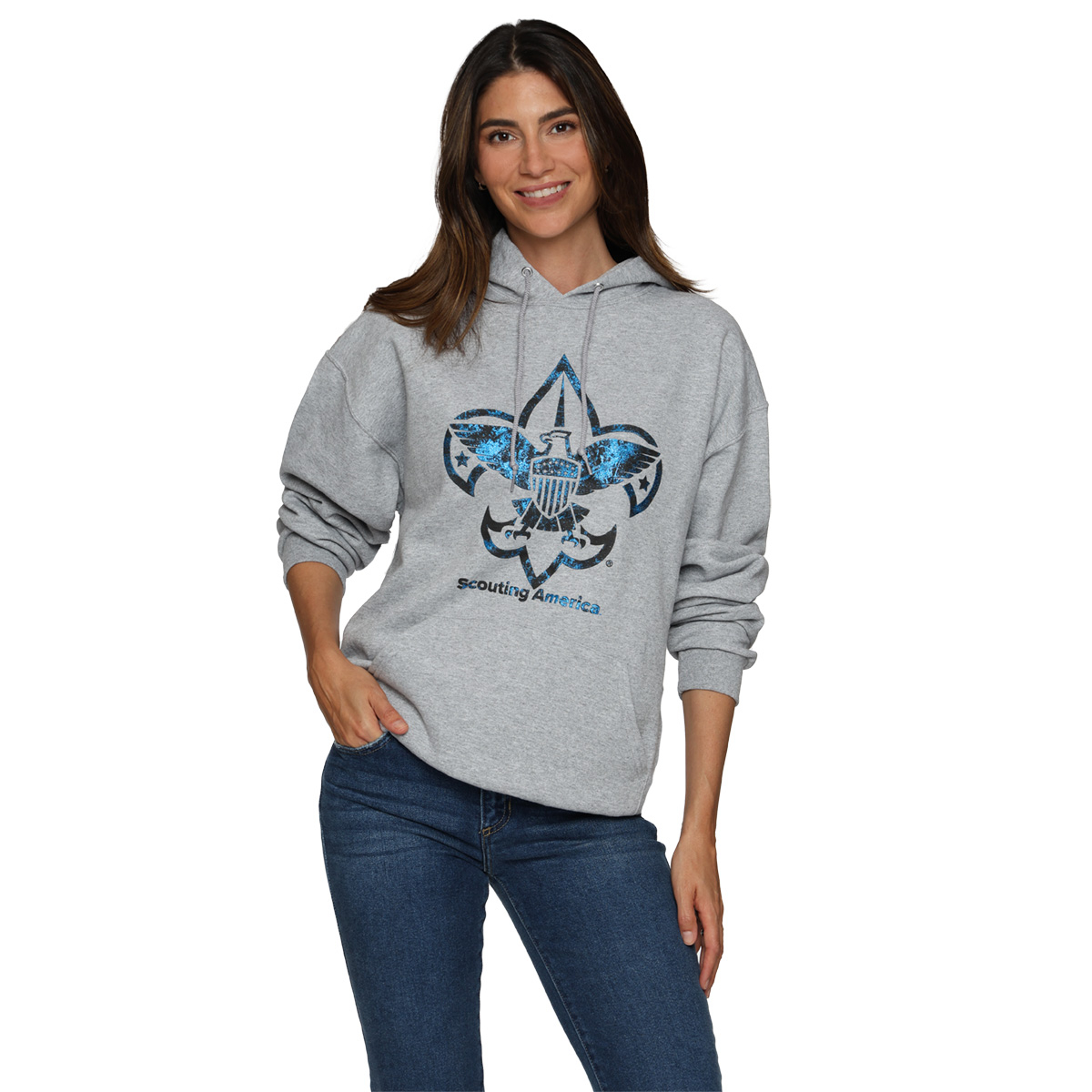 Scouting America Fleur de Lis Hoodie - Adult S-2XL