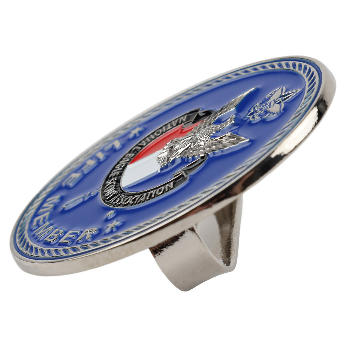 National Eagle Scout Association (NESA) "Life Member" Neckerchief Slide