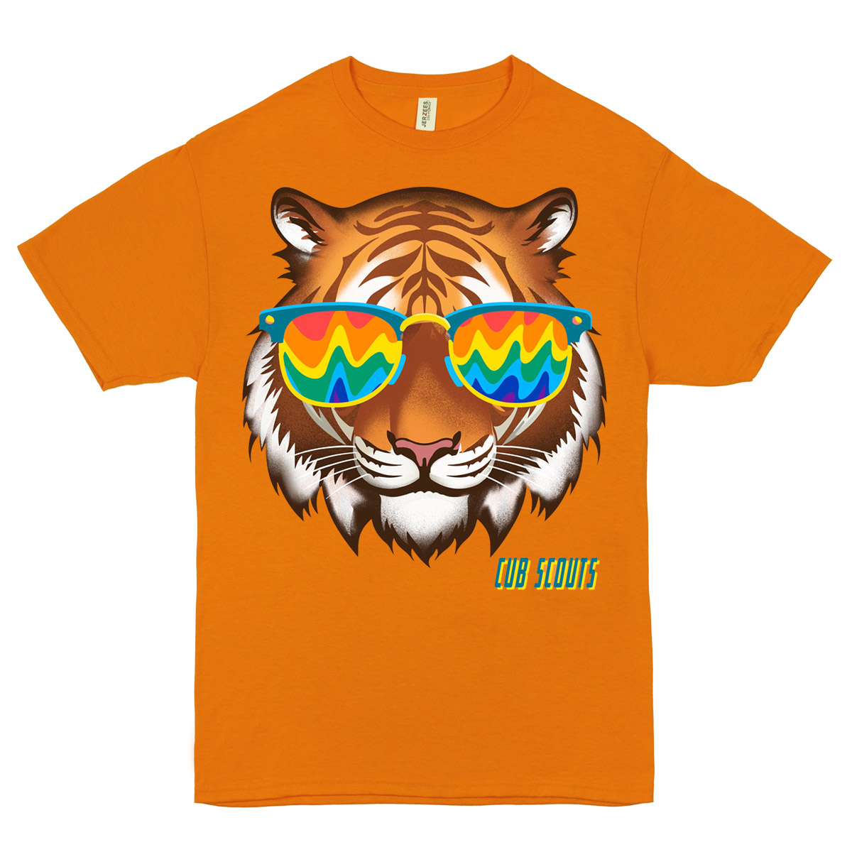 Cub Scouts Retro Tiger Rank Tee - Adult S-2XL