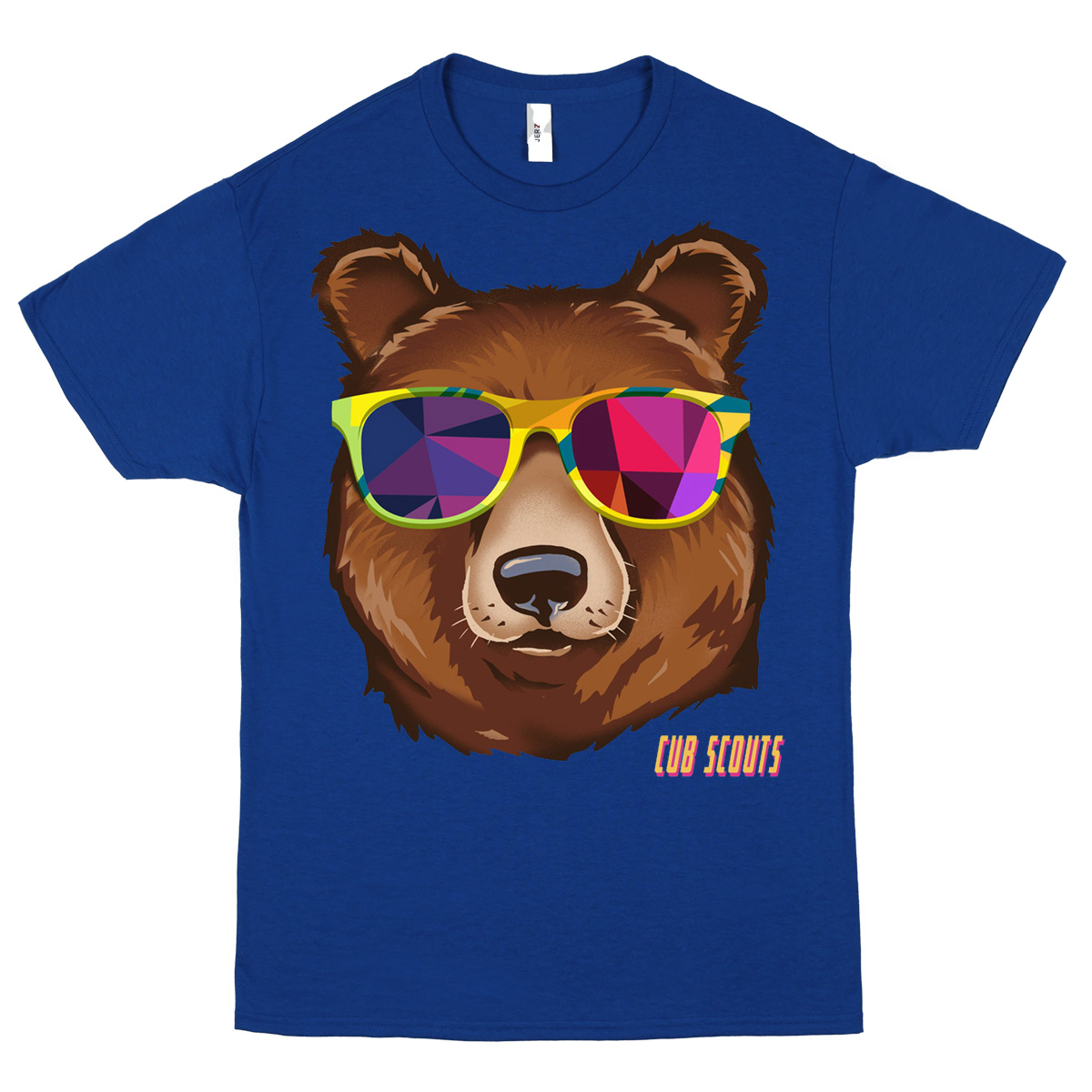Cub Scouts Bear Rank Retro Tee, Adult S-2XL 5 Cub Scouts Bear Rank Retro Tee, Adult S-2XL