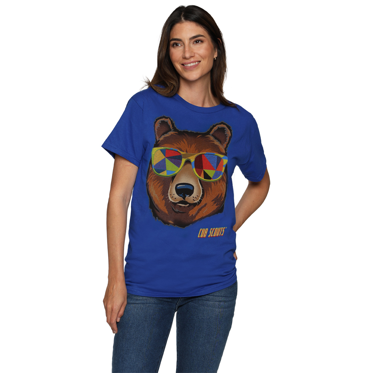 Cub Scouts Bear Rank Retro Tee, Adult S-2XL 8 Cub Scouts Bear Rank Retro Tee, Adult S-2XL