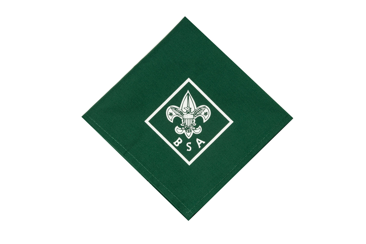BSA Universal Emblem Printed Neckerchief, Green