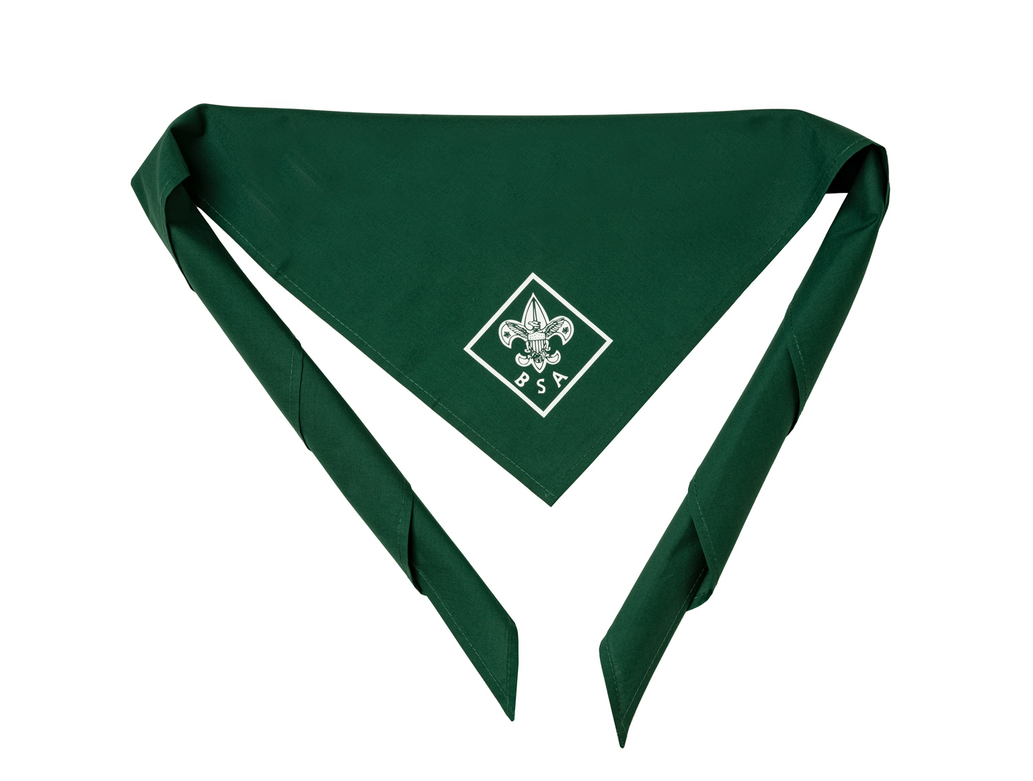 BSA Universal Emblem Printed Neckerchief, Green