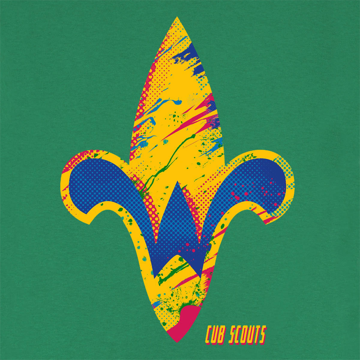 Cub Scouts Retro Webelos Rank Tee - Adult S-2XL