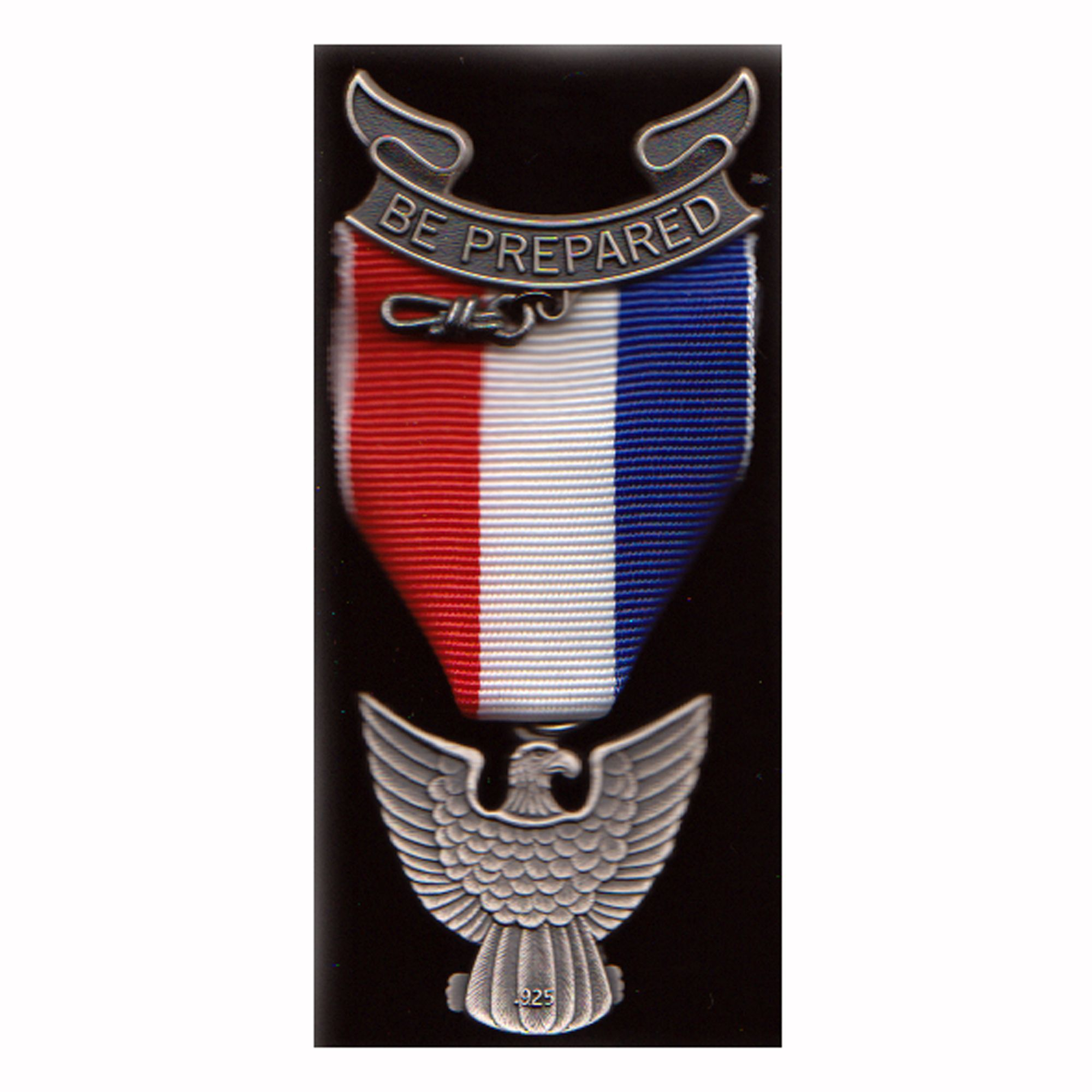 Eagle Scout Sterling Silver Award with Gift Box 3 Eagle Scout Sterling Silver Award with Gift Box