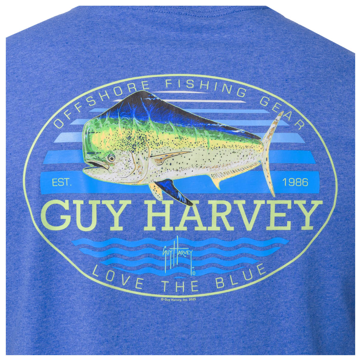 Guy Harvey Retro Style Mahi T-Shirt - Men's S-3XL 6 Guy Harvey Retro Style Mahi T-Shirt - Men's S-3XL