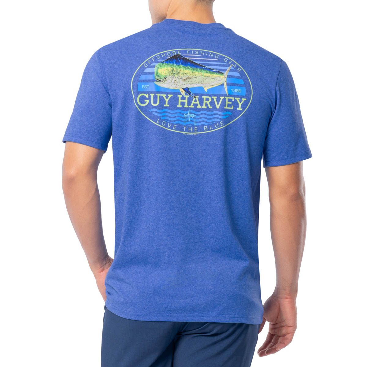 Guy Harvey Retro Style Mahi T-Shirt - Men's S-3XL 9 Guy Harvey Retro Style Mahi T-Shirt - Men's S-3XL