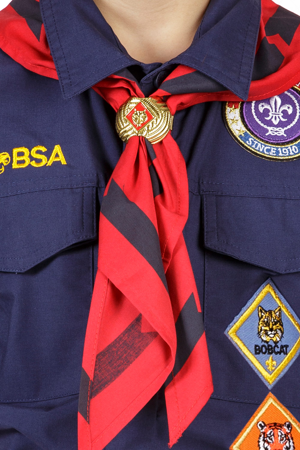 Cub Scout Wolf Rank Neckerchief Slide