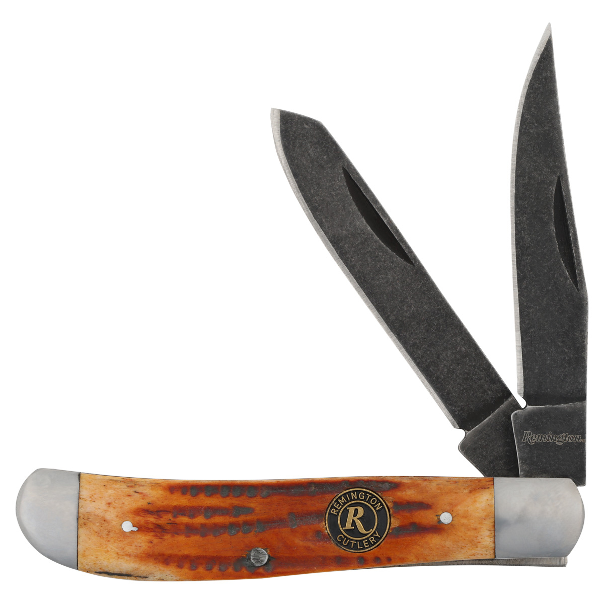 Remington Folding Pocket Knife 2-Piece Collectibe Tin Set 3 Remington Folding Pocket Knife 2-Piece Collectibe Tin Set