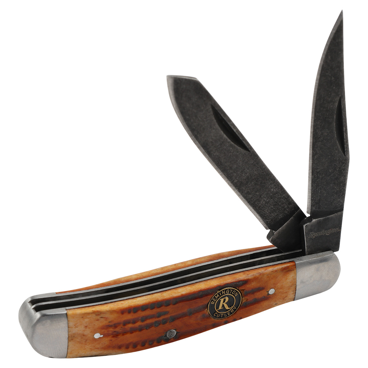 Remington Folding Pocket Knife 2-Piece Collectibe Tin Set 4 Remington Folding Pocket Knife 2-Piece Collectibe Tin Set