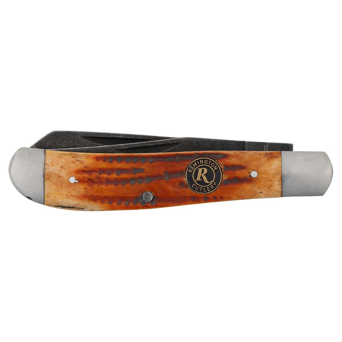 Remington Folding Pocket Knife 2-Piece Collectibe Tin Set 7 Remington Folding Pocket Knife 2-Piece Collectibe Tin Set