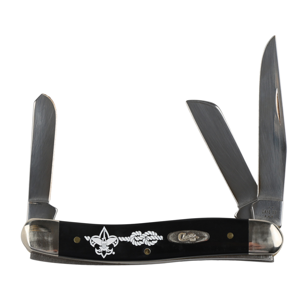 Case Smooth Black Synthetic Scouting America Stockman 1 Case Smooth Black Synthetic Scouting America Stockman