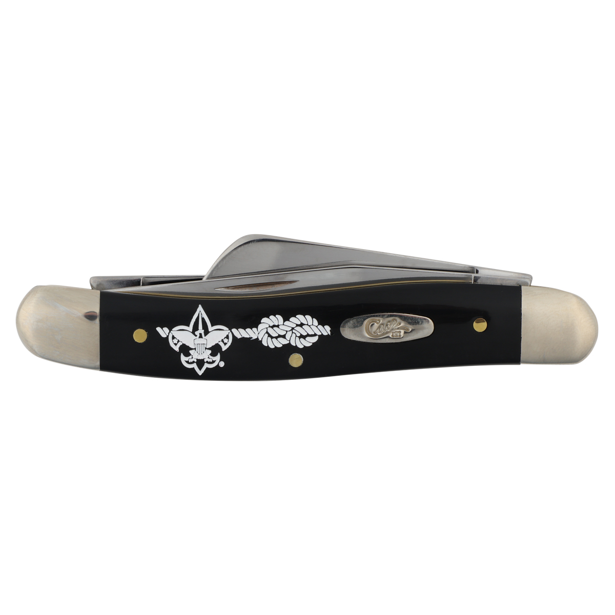 Case Smooth Black Synthetic Scouting America Stockman 4 Case Smooth Black Synthetic Scouting America Stockman
