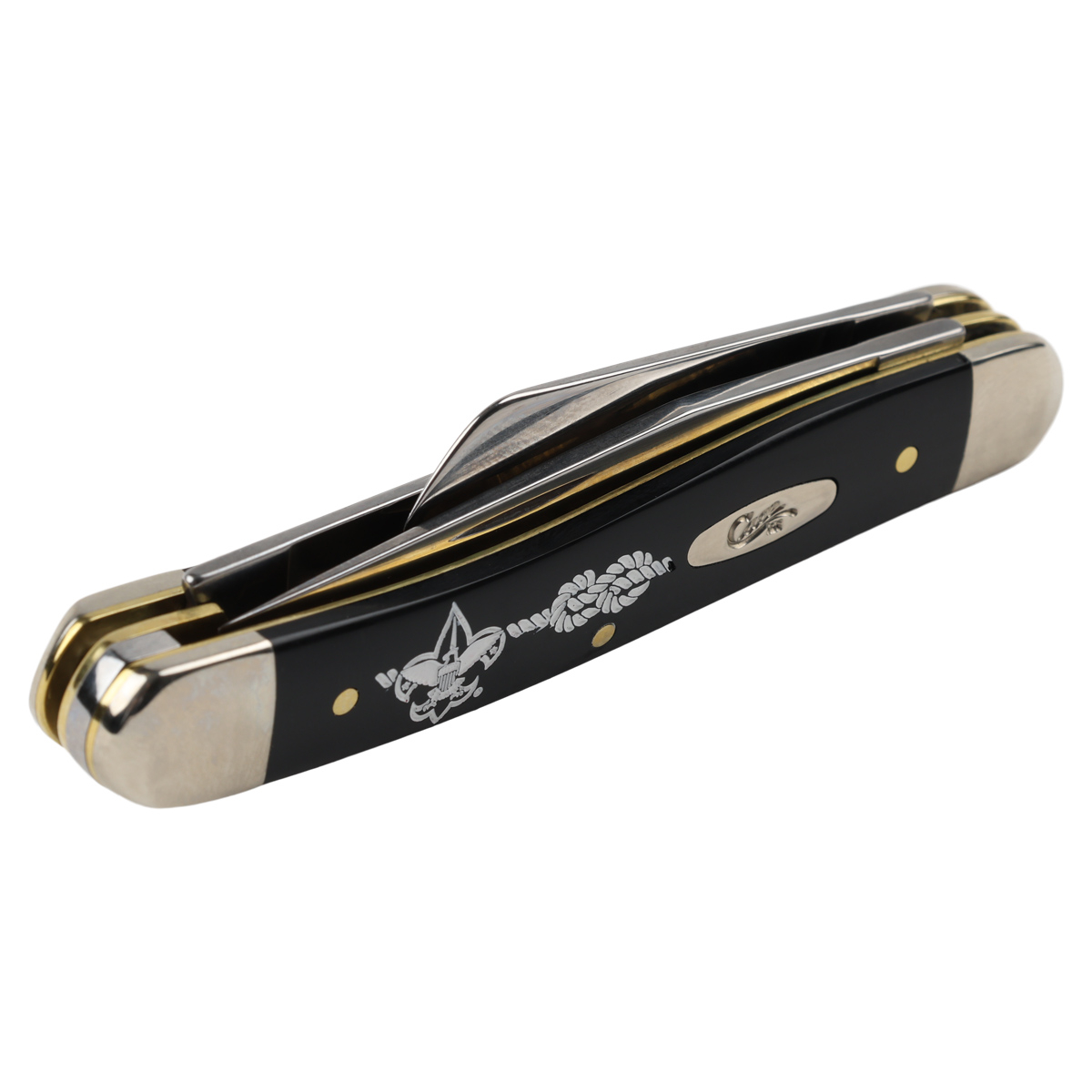 Case Smooth Black Synthetic Scouting America Stockman 7 Case Smooth Black Synthetic Scouting America Stockman
