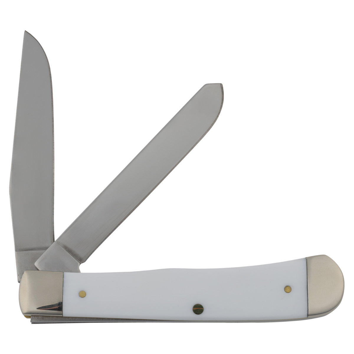 Scouting America Case Trapper Pocket Knife, 3.25''Blade-White Handle