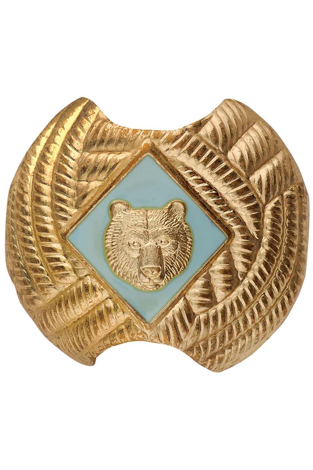 Cub Scout Bear Rank Neckerchief Slide