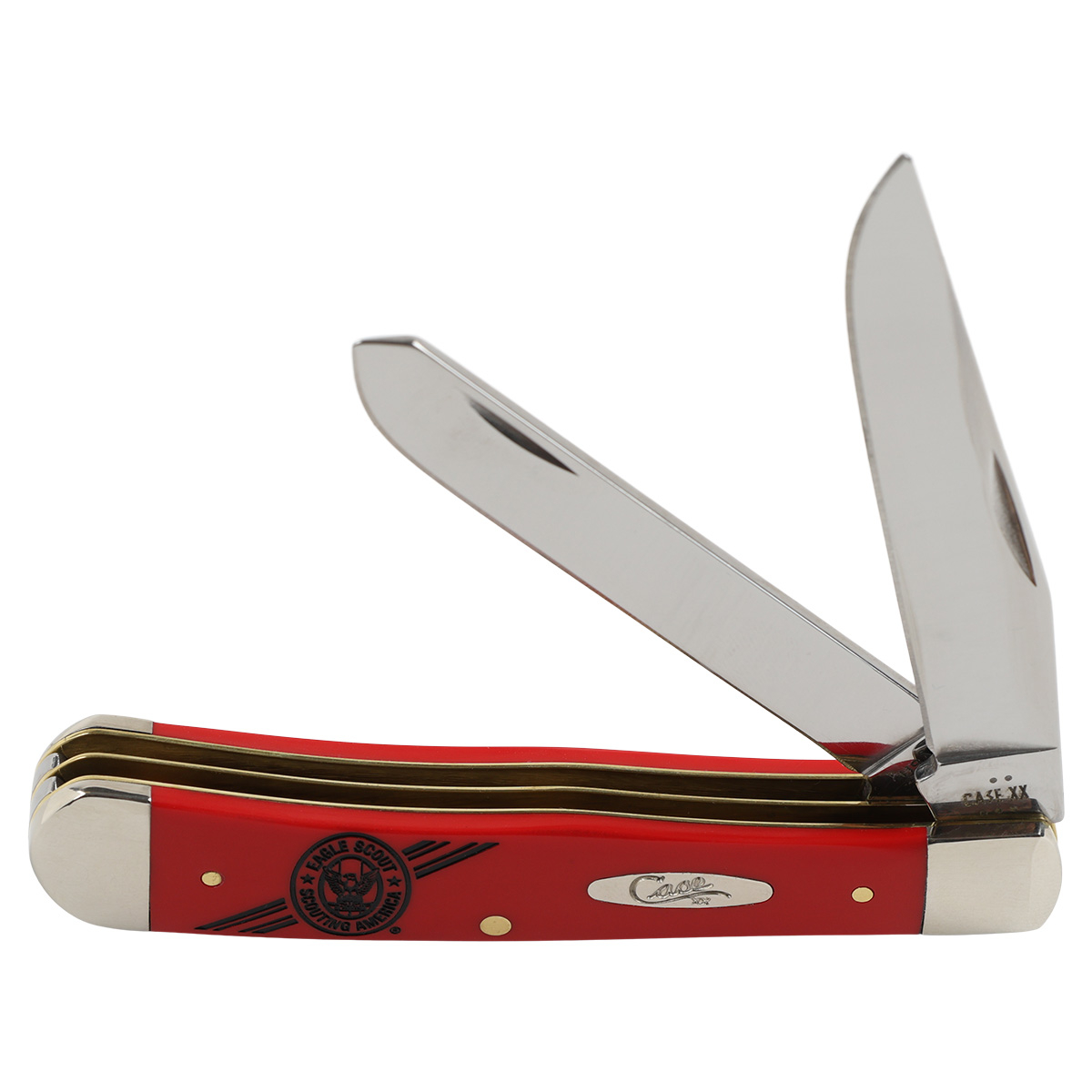 Exclusive Case Trapper Knife featuring the Eagle Scout logo 2 Exclusive Case Trapper Knife featuring the Eagle Scout logo