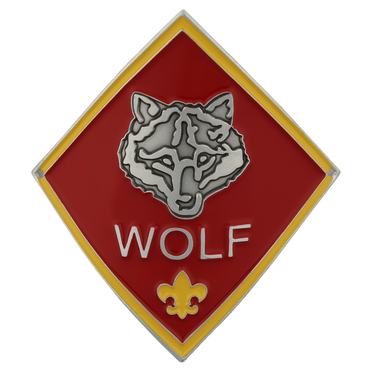 Wolf Rank Hiking Staff Shield
