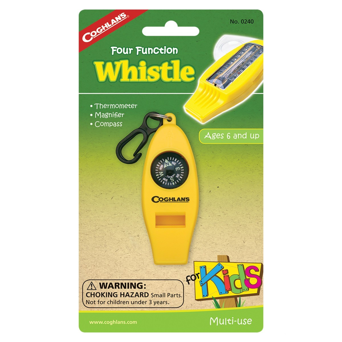 Coghlan's Four Function Whistle