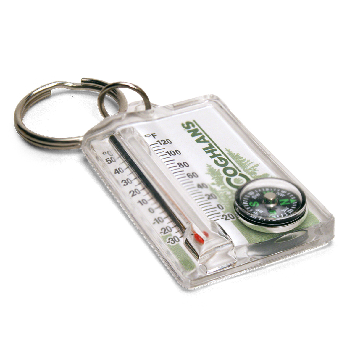 Coghlan's Zipper Pull Thermometer/Compass