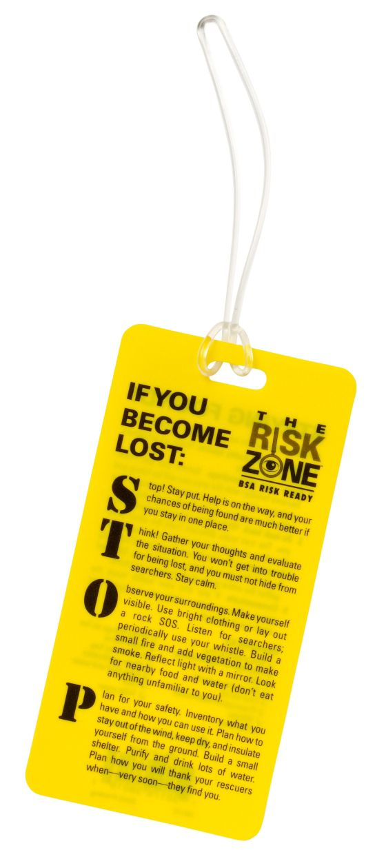 "Staying Found" Pocket/Luggage Tag