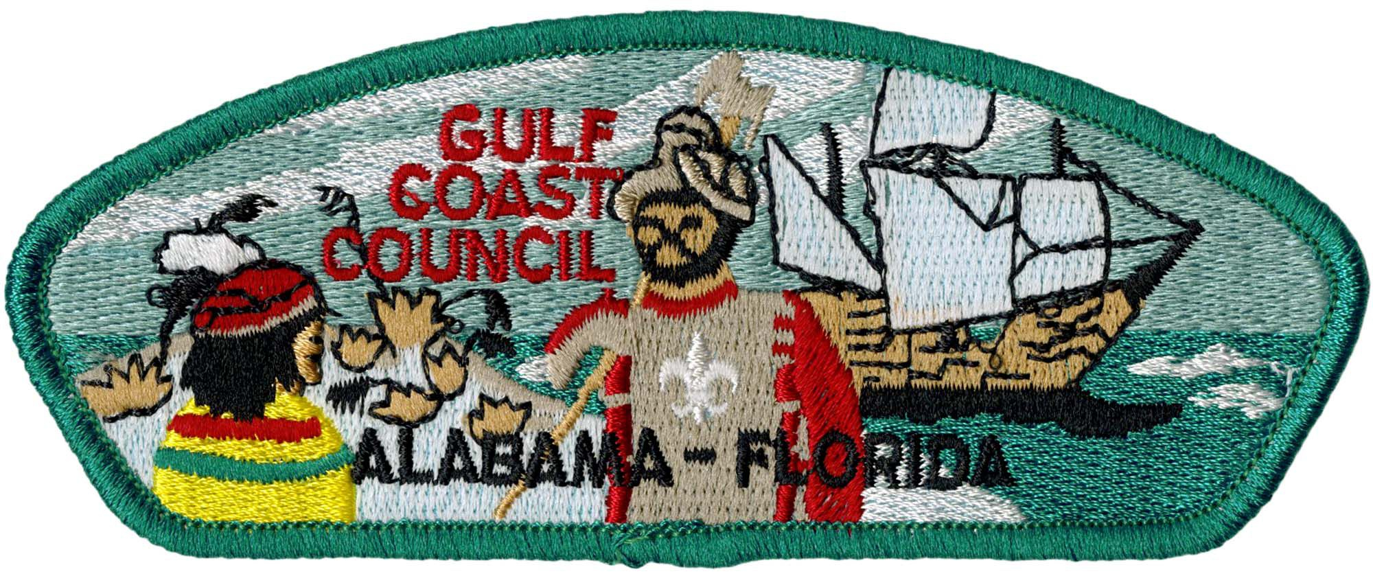 Gulf Coast Council Shoulder Patch