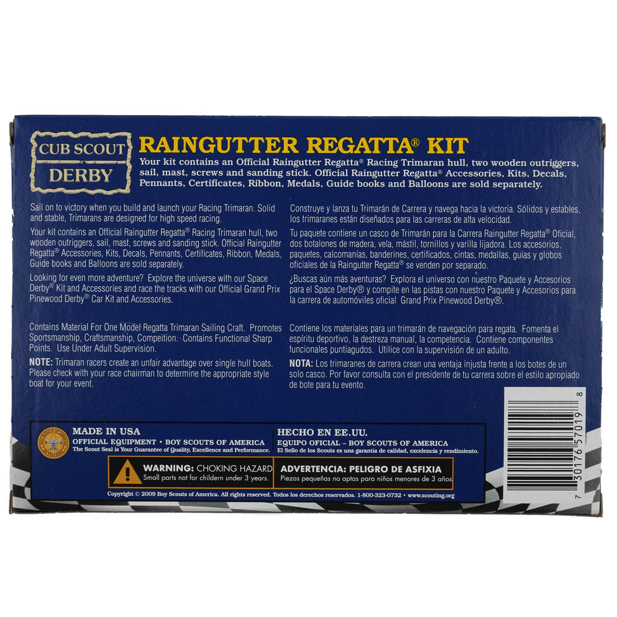 Raingutter Regatta Trimaran Boat Kit