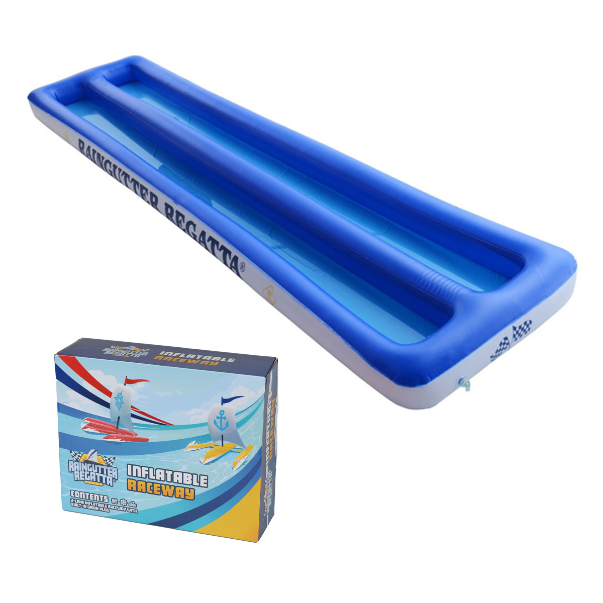 Raingutter Regatta Inflatable Raceway 1 Raingutter Regatta Inflatable Raceway