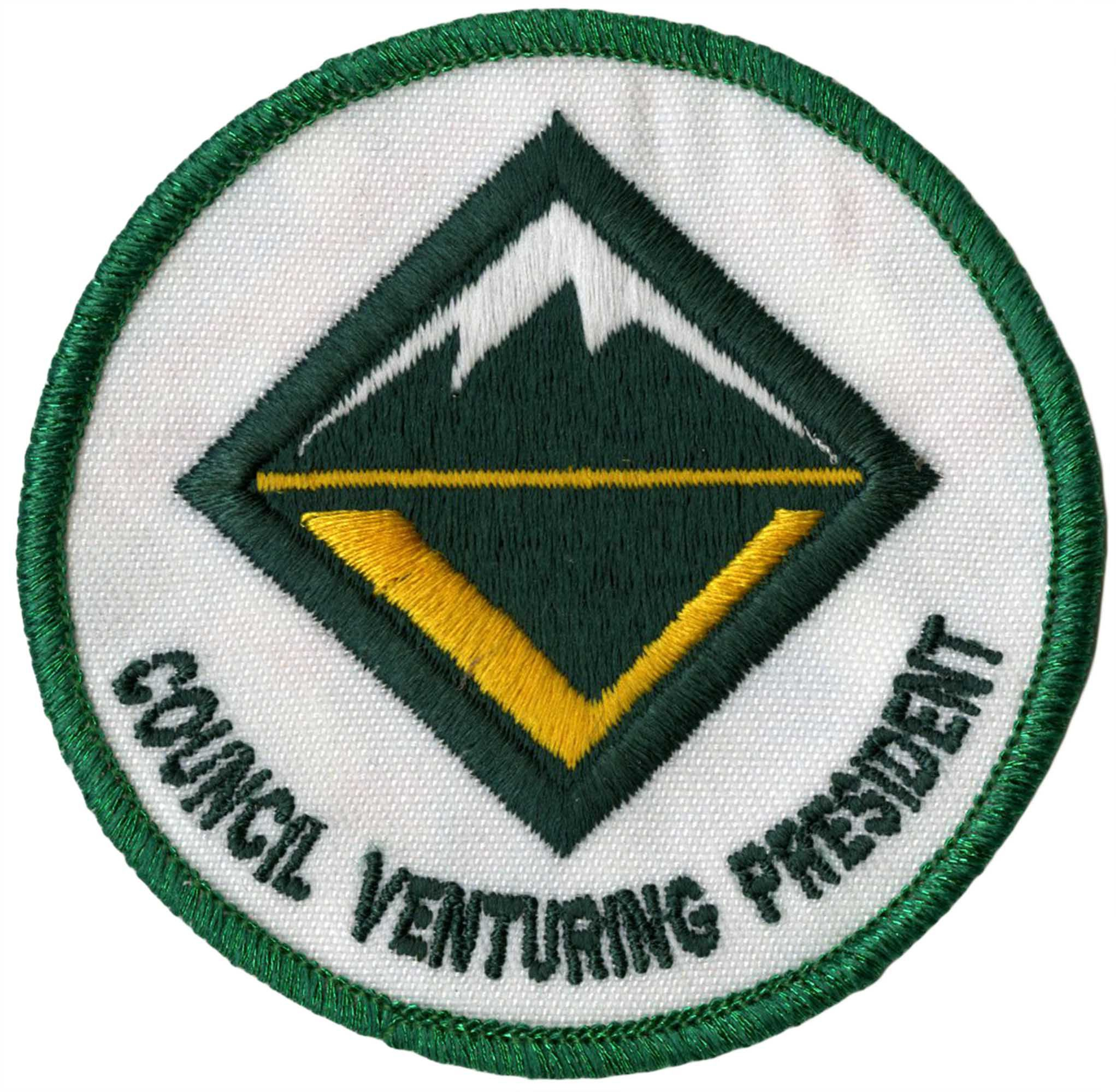 Venturing Council President Emblem 1 Venturing Council President Emblem
