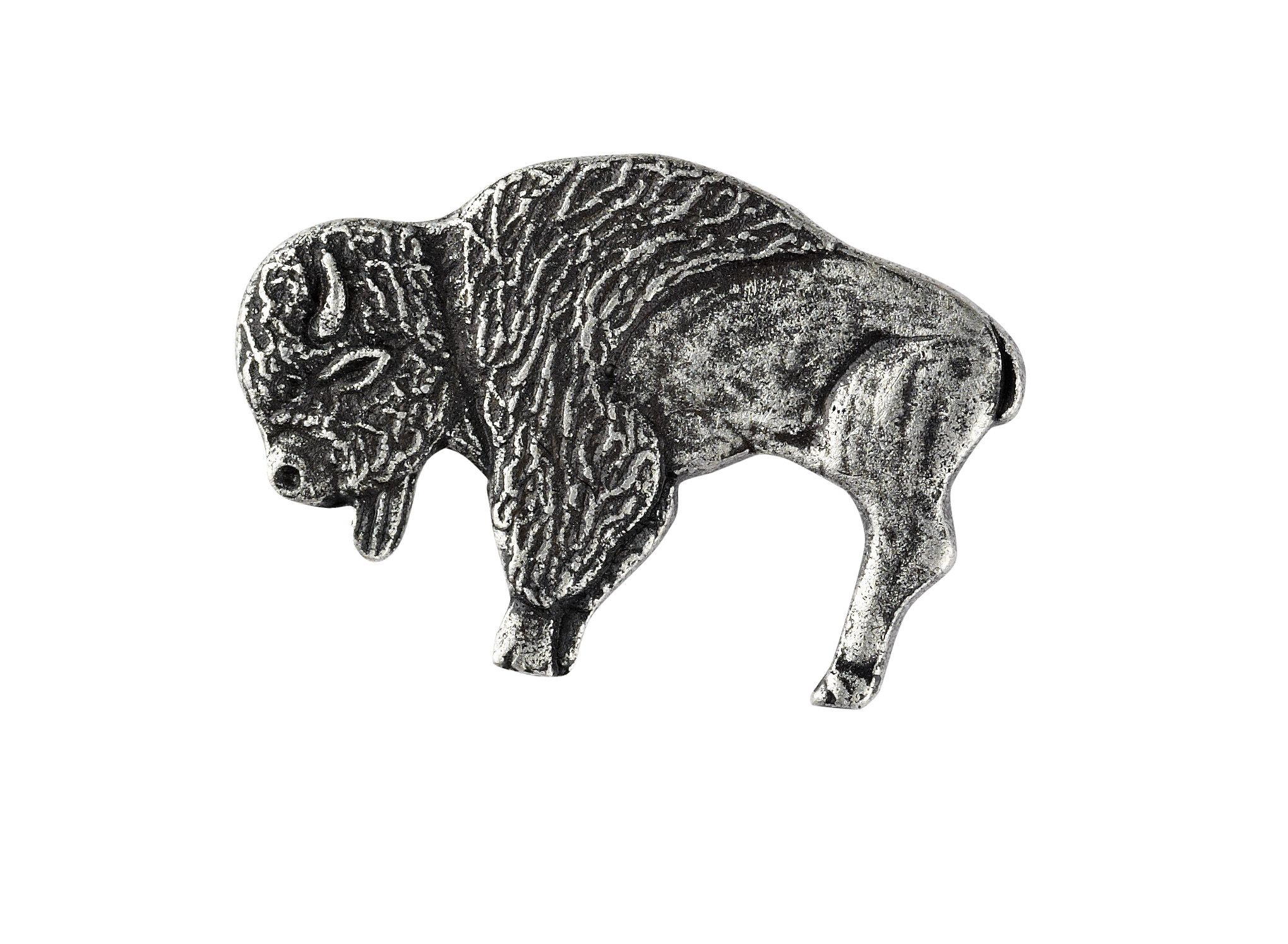 Silver Buffalo Pin