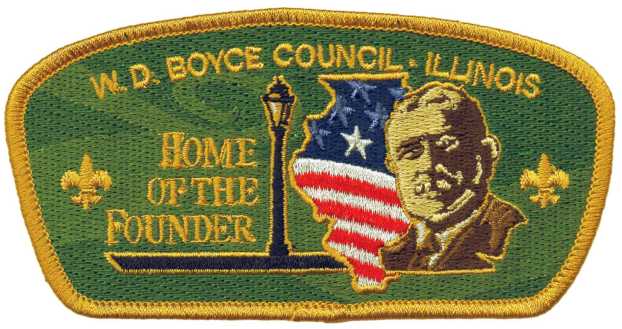 WD Boyce Council Shoulder Patch 1 WD Boyce Council Shoulder Patch