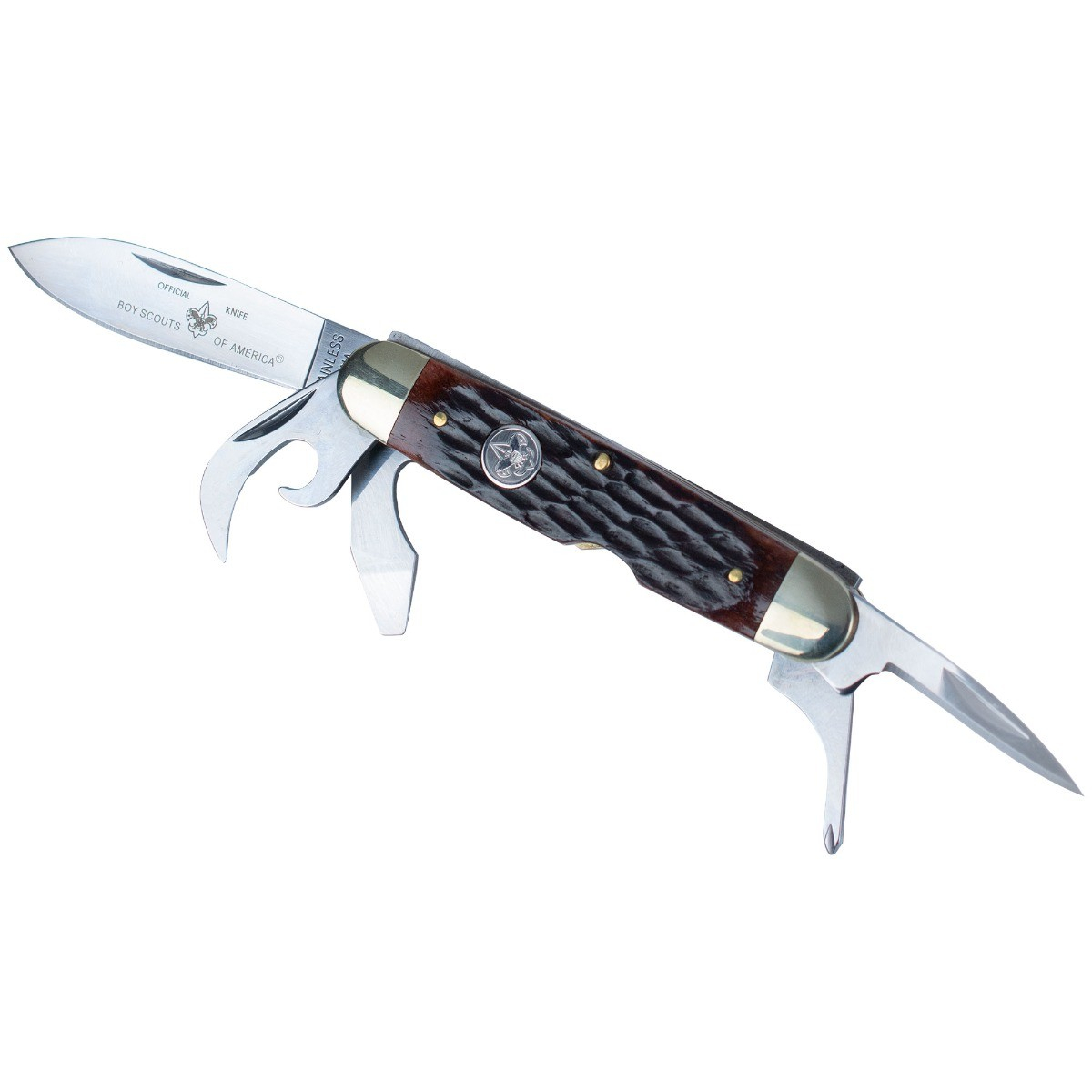 BSA Deluxe Pocket Knife, 2 1/2" Blade