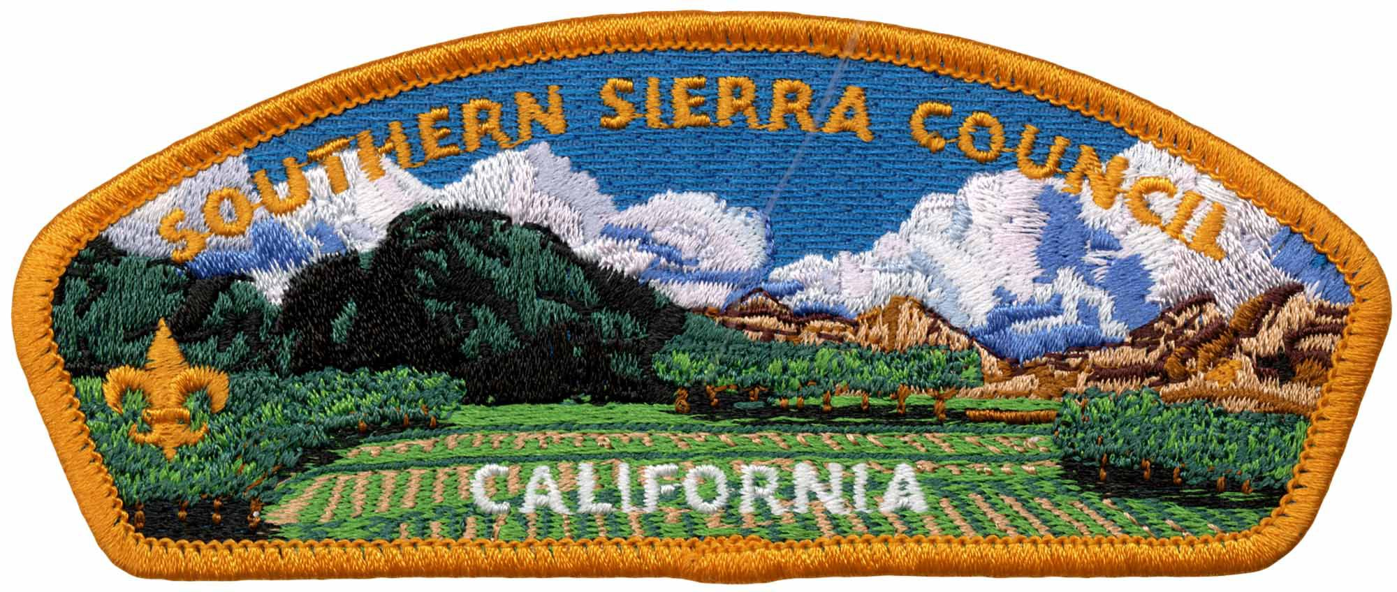 Southern Sierra Council Shoulder Patch 1 Southern Sierra Council Shoulder Patch