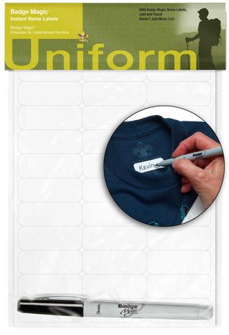 Badge Magic labels 2 Badge Magic labels